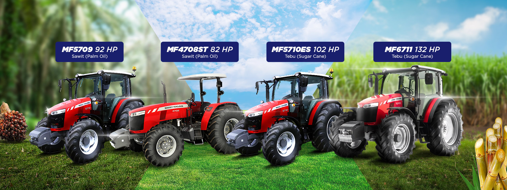 Mf global series massey ferguson tractors